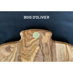 Planche à Découper En Olivier 40 X 29,5 Cm -Pas Cher Barbecue & Brasero Magasin planche a decouper racine gde 400x295x17 2