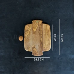 Planche à Découper En Olivier 40 X 29,5 Cm