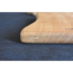 Planche à Découper En Chêne Massif 45 X 22 Cm 10 Planche à Découper En Chêne Massif 45 X 22 Cm -Pas Cher Barbecue & Brasero Magasin planche a decouper robuste m 45 cm 3