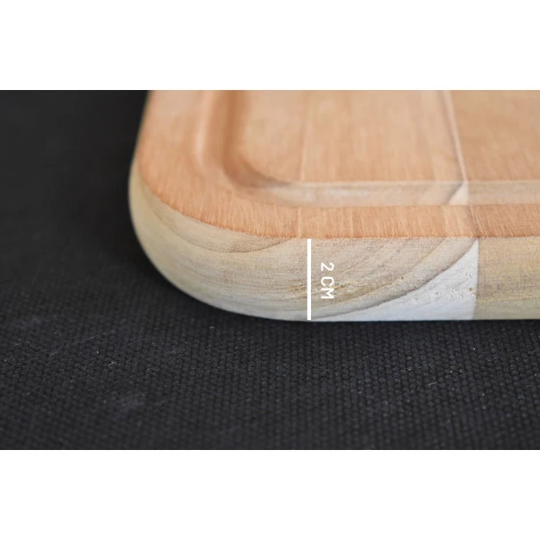 Tramontina Planche à Découper Avec Rigole En Teck 33 X 20cm 4 Tramontina Planche à Découper Avec Rigole En Teck 33 X 20cm – Image 4