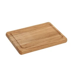 Planche à Découper Avec Rigole En Chêne 25 X 20 Cm -Pas Cher Barbecue & Brasero Magasin planche a decouper wood4 avec rigole 25x20 2