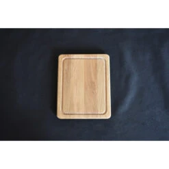 Planche à Découper Avec Rigole En Chêne 25 X 20 Cm -Pas Cher Barbecue & Brasero Magasin planche a decouper wood4 avec rigole 25x20 3