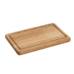 Planche à Découper Avec Rigole En Chêne 30 X 20 Cm -Pas Cher Barbecue & Brasero Magasin planche a decouper wood4 avec rigole 30x20 2