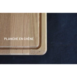 Planche à Découper Avec Rigole En Chêne 30 X 20 Cm -Pas Cher Barbecue & Brasero Magasin planche a decouper wood4 avec rigole 30x20 6