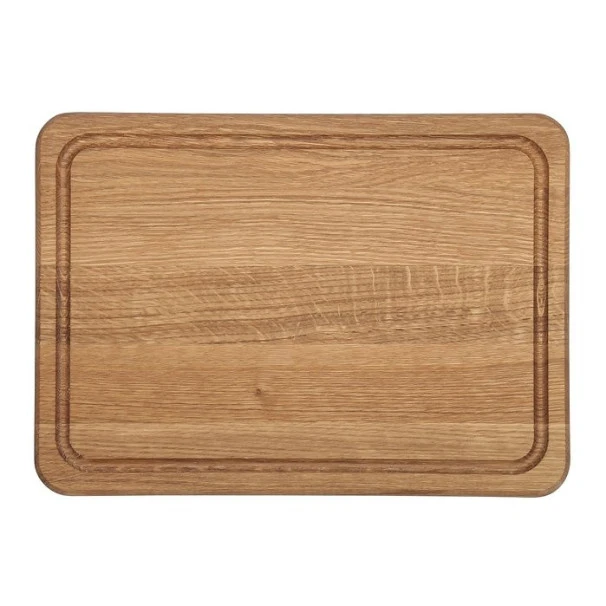 Planche à Découper Avec Rigole En Chêne 35 X 25 Cm 3 Planche à Découper Avec Rigole En Chêne 35 X 25 Cm – Image 3