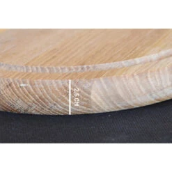 Planche à Pizza Avec Rigole En Chêne 25cm -Pas Cher Barbecue & Brasero Magasin planche a pizza wood4 epais dia 25cm avec rigole 3