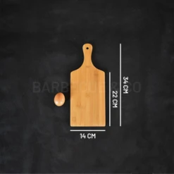 Planche à Découper En Bambou 34 X 14 Cm