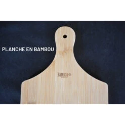Planche à Découper En Bambou 39 X 20 Cm -Pas Cher Barbecue & Brasero Magasin planche bambou avec manche 39x20 5