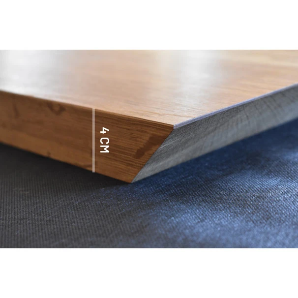 Plateau épais En Chêne Foncé 21 X 37.5 Cm 5 Plateau épais En Chêne Foncé 21 X 37.5 Cm – Image 5