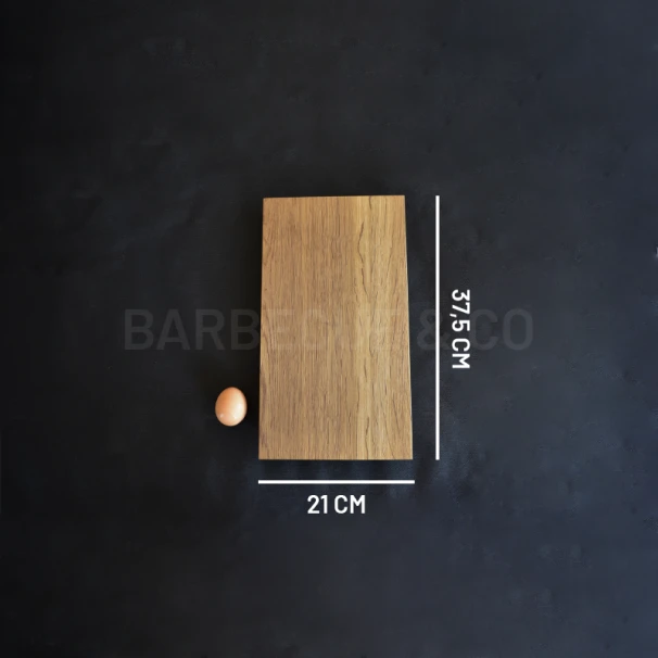 Plateau épais En Chêne Foncé 21 X 37.5 Cm 1 Plateau épais En Chêne Foncé 21 X 37.5 Cm
