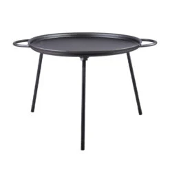 ESSCHERT DESIGN Plaque Plancha Pizza En Fonte Sur Pied