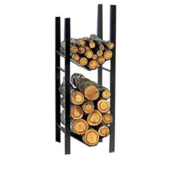 Range Bois 115 X 40 X 38 Cm Noir