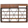 Rangement Bois OFYR Corten 300 X 45 X 216 Cm