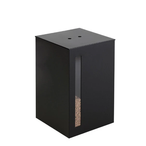 Réservoir à Granulés Titan Noire 55kg 1 Réservoir à Granulés Titan Noire 55kg