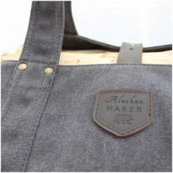 Sac à Bûches Alaskan Lumberjack Gris Anthracite -Pas Cher Barbecue & Brasero Magasin sac a buches alaskan lumberjack gris anthracite 3