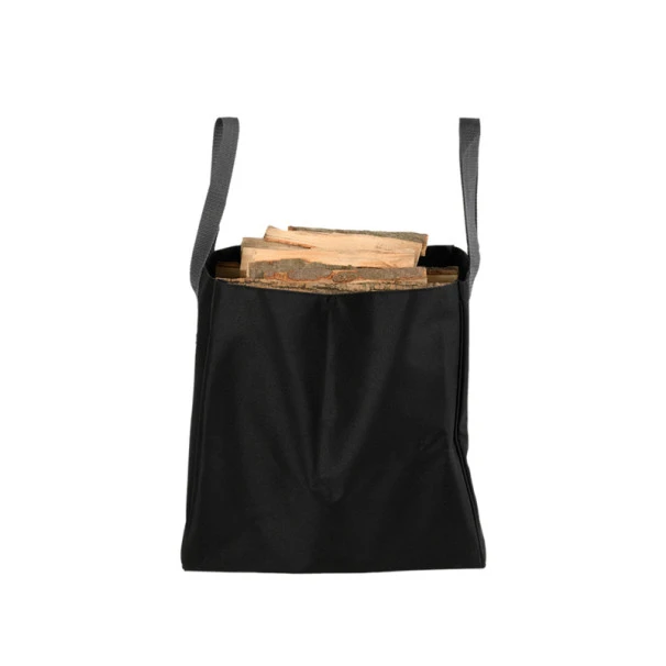 ESSCHERT DESIGN Sac à Bûches Esschert Noir 3 ESSCHERT DESIGN Sac à Bûches Esschert Noir – Image 3