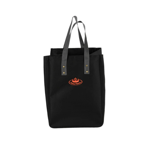 ESSCHERT DESIGN Sac à Bûches Esschert Noir 4 ESSCHERT DESIGN Sac à Bûches Esschert Noir – Image 4