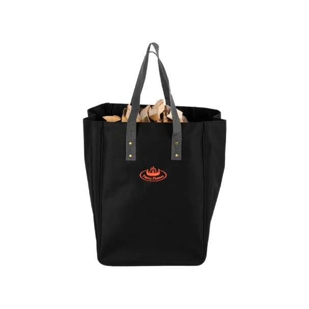 ESSCHERT DESIGN Sac à Bûches Esschert Noir 1 ESSCHERT DESIGN Sac à Bûches Esschert Noir