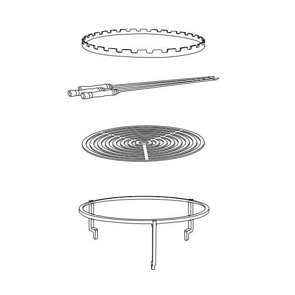 Set Grille Et 4 Accessoires OFYR 100 2 Set Grille Et 4 Accessoires OFYR 100 – Image 2