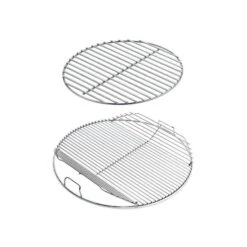 Set Grille De Cuisson Articulée Et Grille Foyère Pour Barbecue Weber 47 Cm