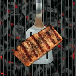 Spatule Premium Weber Acier Inoxydable -Pas Cher Barbecue & Brasero Magasin spatule premium weber acier inoyidable noir 2