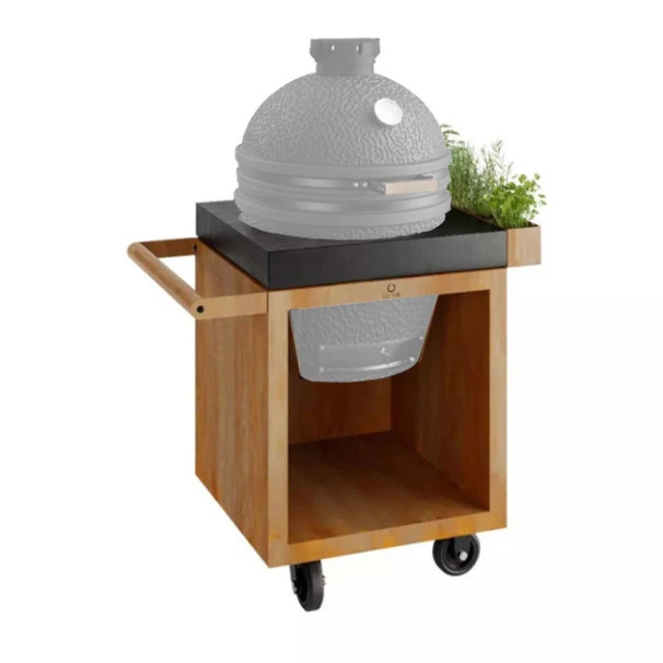 Table OFYR Pro 65 Corten / Béton Pour Kamado The Bastard L 2 Table OFYR Pro 65 Corten / Béton Pour Kamado The Bastard L – Image 2